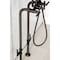 Aqua Vintage CCK8105DKL Freestanding Tub Faucet with Supply Line, Stop Valve, Oil Rubbed Bronze CCK8105DKL - alternate 4